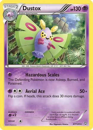 Image of Dustox 047  - Reverse Holofoil Dragons Exalted - Rare