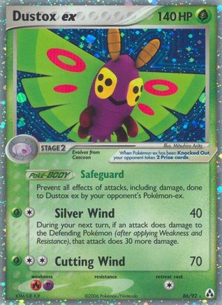 Image of Dustox ex 086  - Holofoil Legend Maker - Ultra Rare