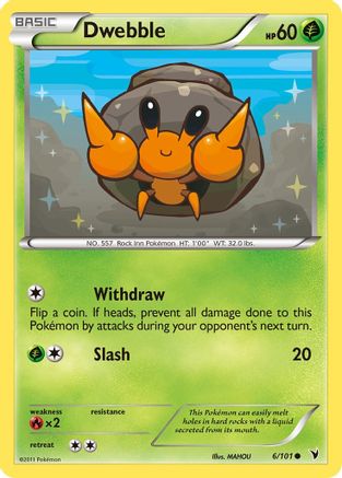 Image of Dwebble 006  Noble Victories - Common