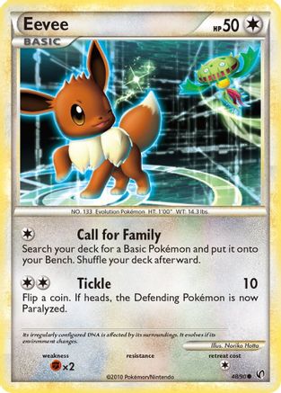 Image of Eevee (48) 048/90  Undaunted - Common