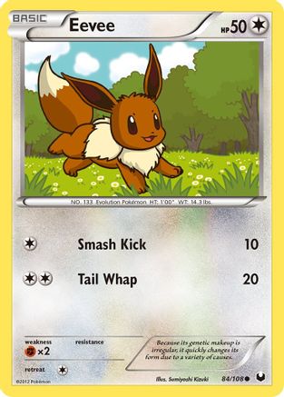 Image of Eevee (84) 084/108  Dark Explorers - Common