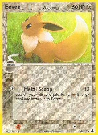 Image of Eevee 068/113  Delta Species - Common