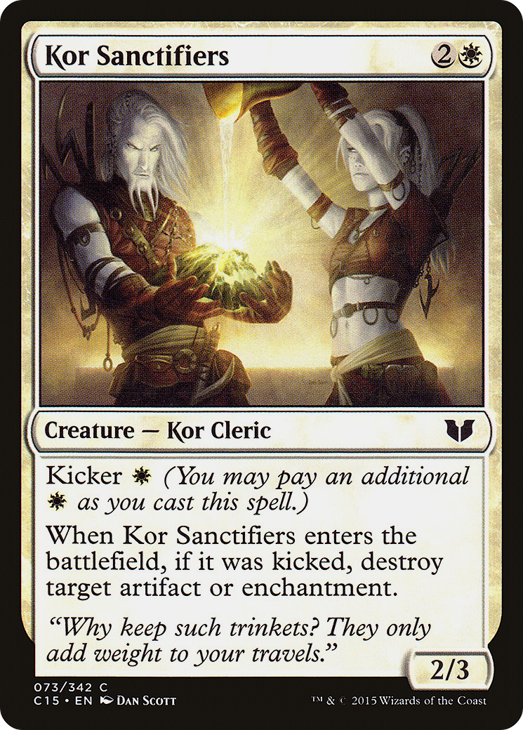Image of Kor Sanctifiers (C15-073) - Commander 2015