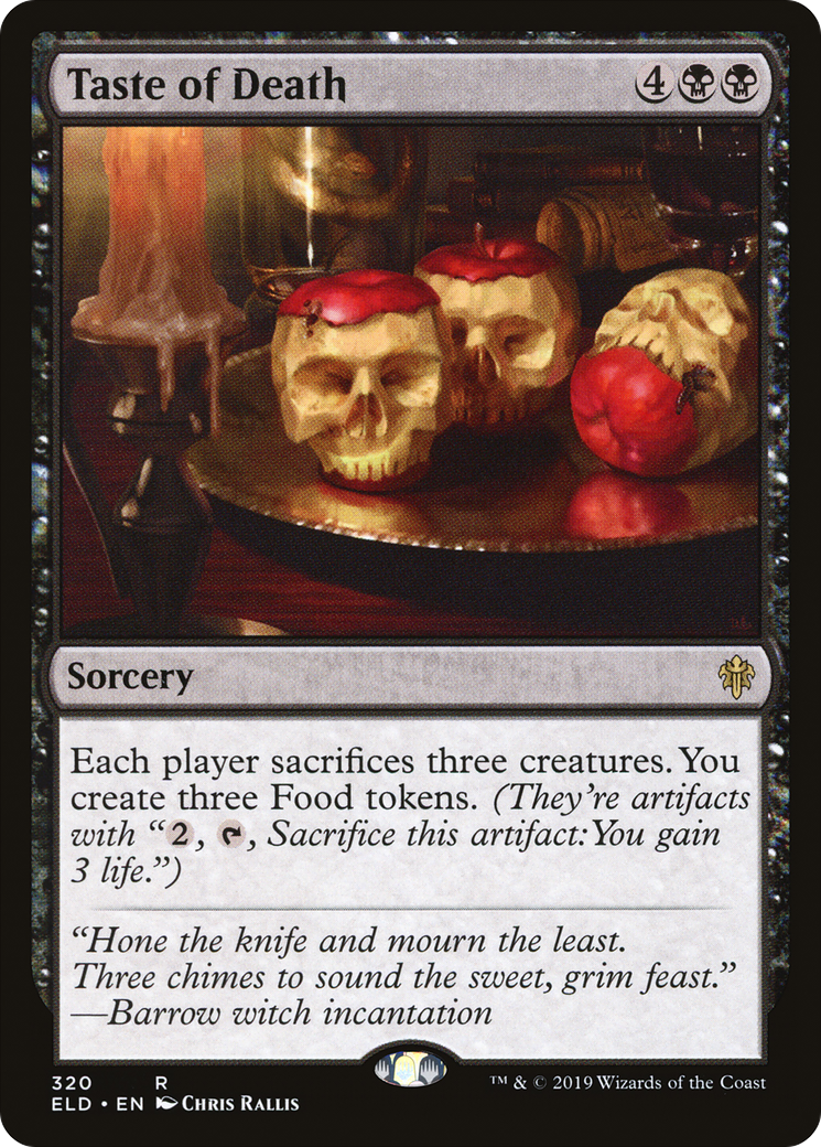 Image of Taste of Death (ELD-320) - Throne of Eldraine