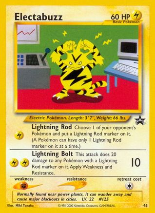 Image of Electabuzz 046/53  WoTC Promo - Promo