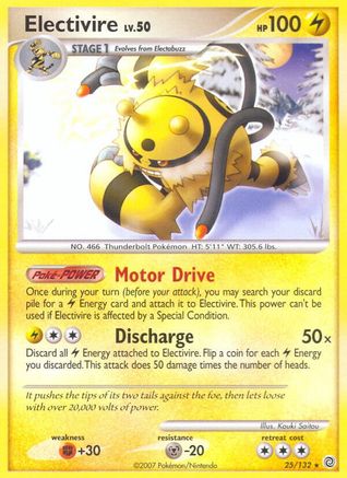 Image of Electivire 025  Secret Wonders - Rare