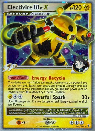 Image of Electivire FB Lv.X 144  - Holofoil Supreme Victors - Ultra Rare