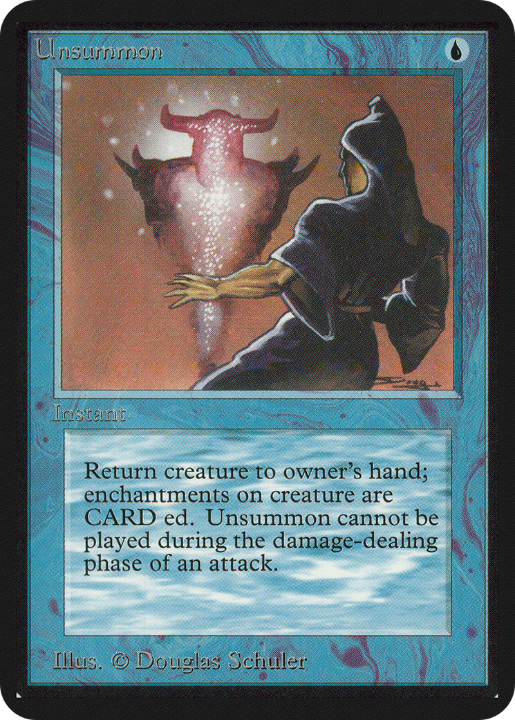 Image of Unsummon (LEA-) - Limited Edition Alpha