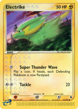 Image of Electrike 053/109  Ruby and Sapphire - Common