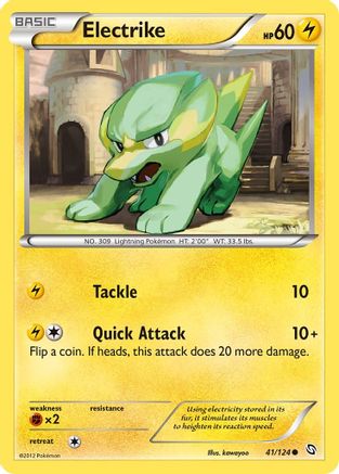 Image of Electrike (41) 041  Dragons Exalted - Common