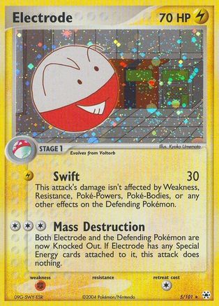 Image of Electrode 005  - Reverse Holofoil Hidden Legends - Holo Rare