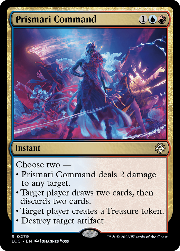 Image of Prismari Command (LCC-279) - The Lost Caverns of Ixalan Commander