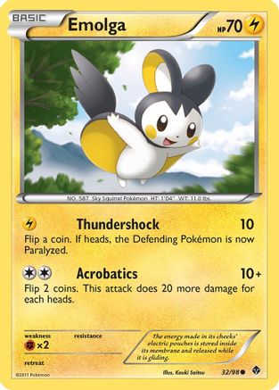 Image of Emolga 032  Emerging Powers - Common