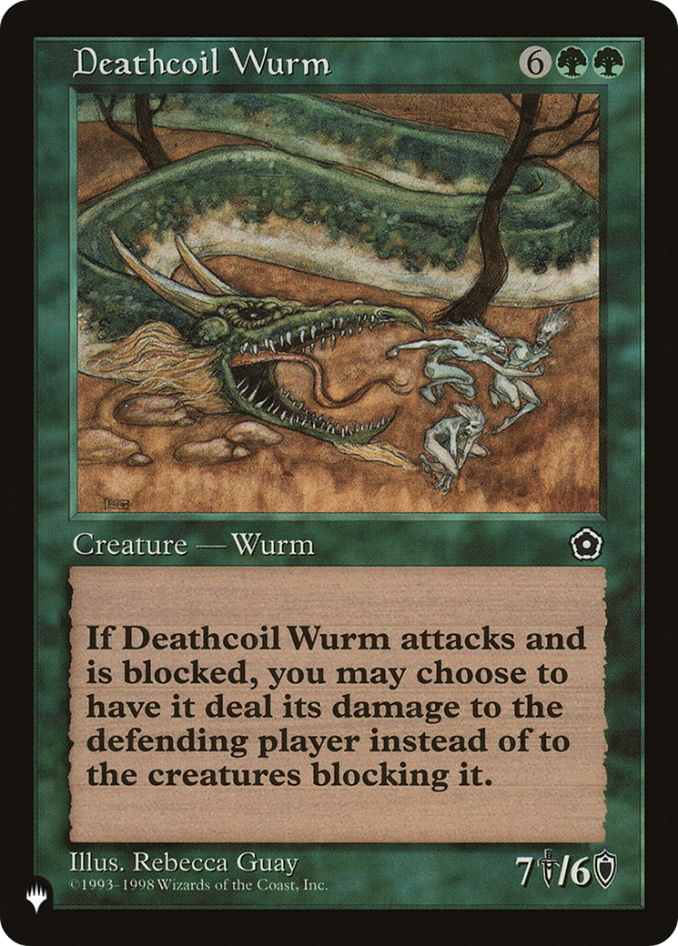 Image of Deathcoil Wurm (LIST-) - The List