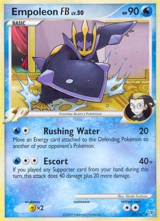 Image of Empoleon FB 027  - Reverse Holofoil Supreme Victors - Rare