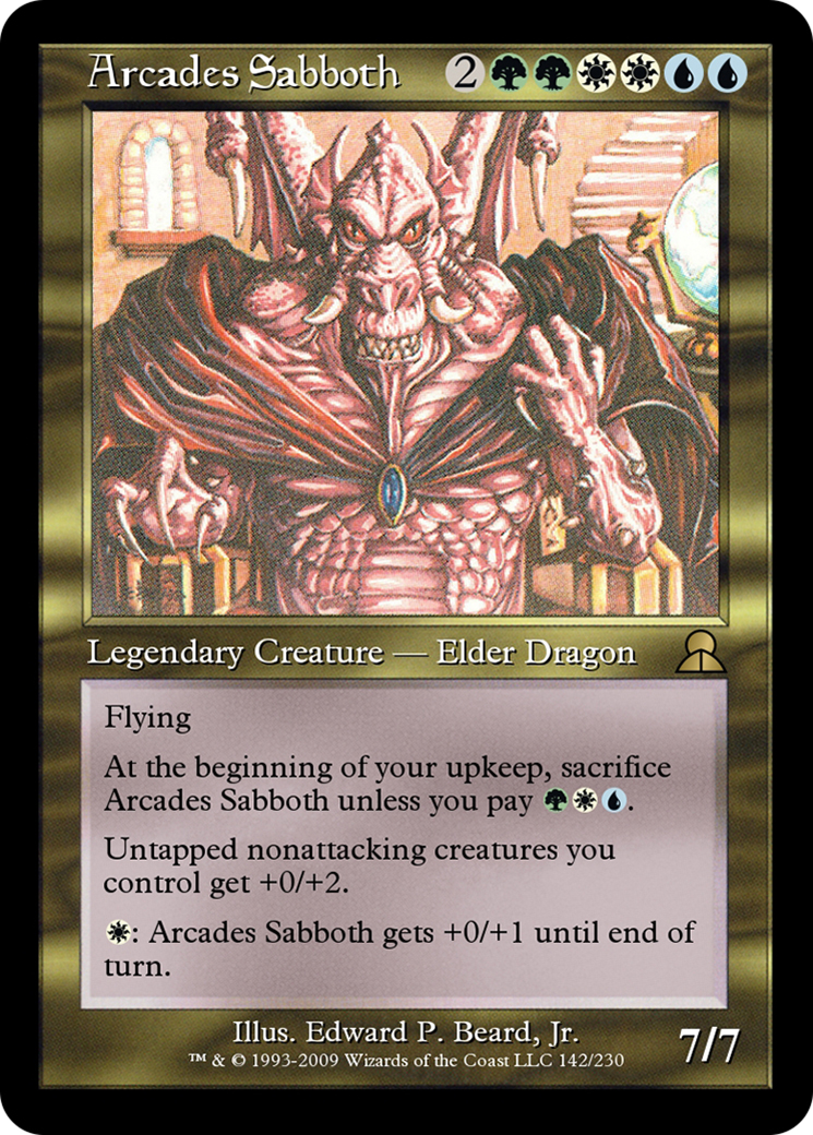 Image of Arcades Sabboth (ME3-142) - Masters Edition III Foil