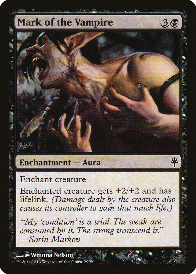 Image of Mark of the Vampire (DDK-029) - Duel Decks: Sorin vs. Tibalt