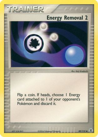 Image of Energy Removal 2 089  - Reverse Holofoil FireRed & LeafGreen - Uncommon