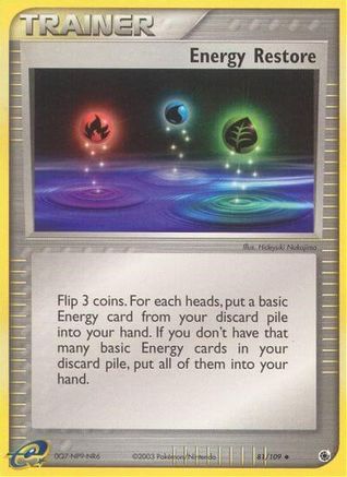 Image of Energy Restore 081  Ruby and Sapphire - Uncommon