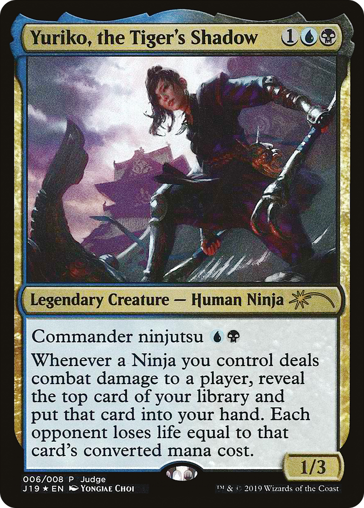 Image of Yuriko, the Tiger's Shadow (JDG-006) - Judge Gift Cards 2019 Foil
