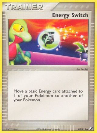 Image of Energy Switch 084  - Reverse Holofoil Unseen Forces - Uncommon