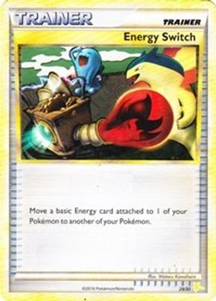 Image of Energy Switch (Raichu) 029  HGSS Trainer Kit Gyarados & Raichu - Common