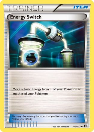 Image of Energy Switch 112/113  - Reverse Holofoil Legendary Treasures - Uncommon
