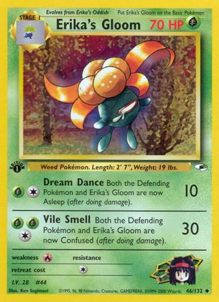 Image of Erika's Gloom (46) 046/132  - Unlimited Gym Heroes - Uncommon