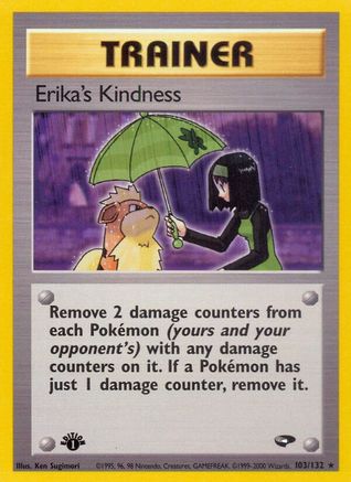 Image of Erika's Kindness 103/132  - Unlimited Gym Challenge - Rare