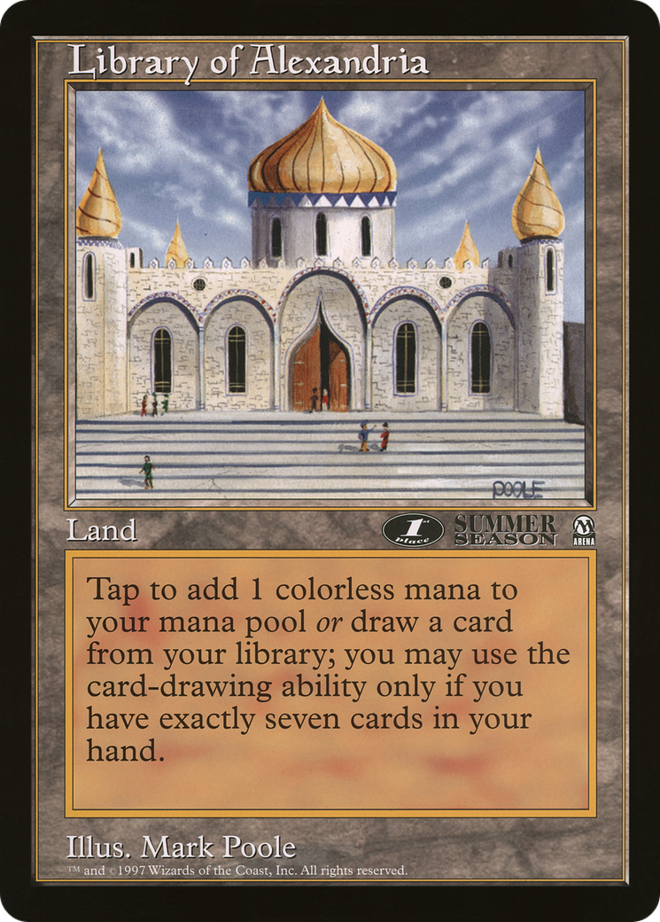 Image of Library of Alexandria (OLEP-011) - Oversized League Prizes