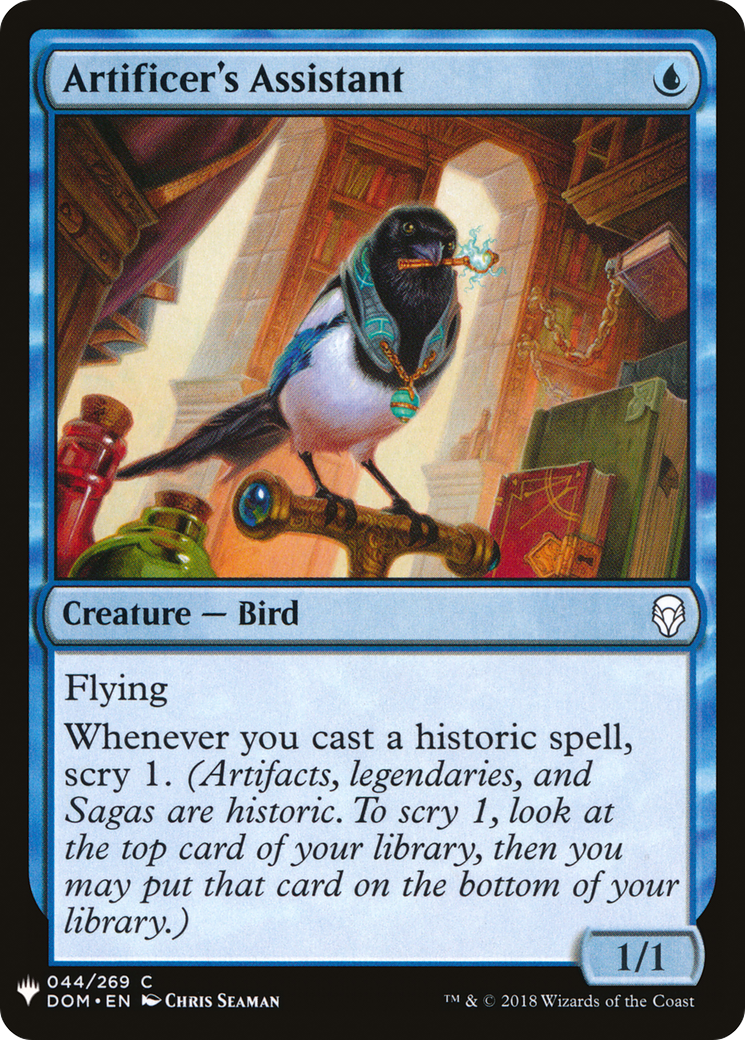 Image of Artificer's Assistant (LIST-DOM-44) - The List