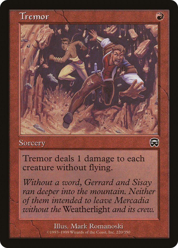 Image of Tremor (MMQ-220) - Mercadian Masques Foil