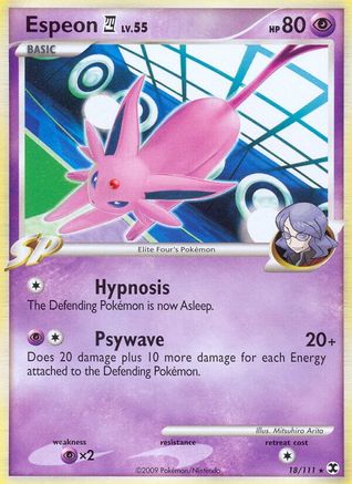 Image of Espeon E4 018  Rising Rivals - Rare