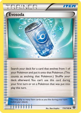 Image of Evosoda 116/146  XY Base Set - Uncommon