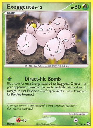 Image of Exeggcute 082  - Reverse Holofoil Mysterious Treasures - Common