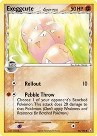 Image of Exeggcute (Delta Species) 065/110  Holon Phantoms - Common
