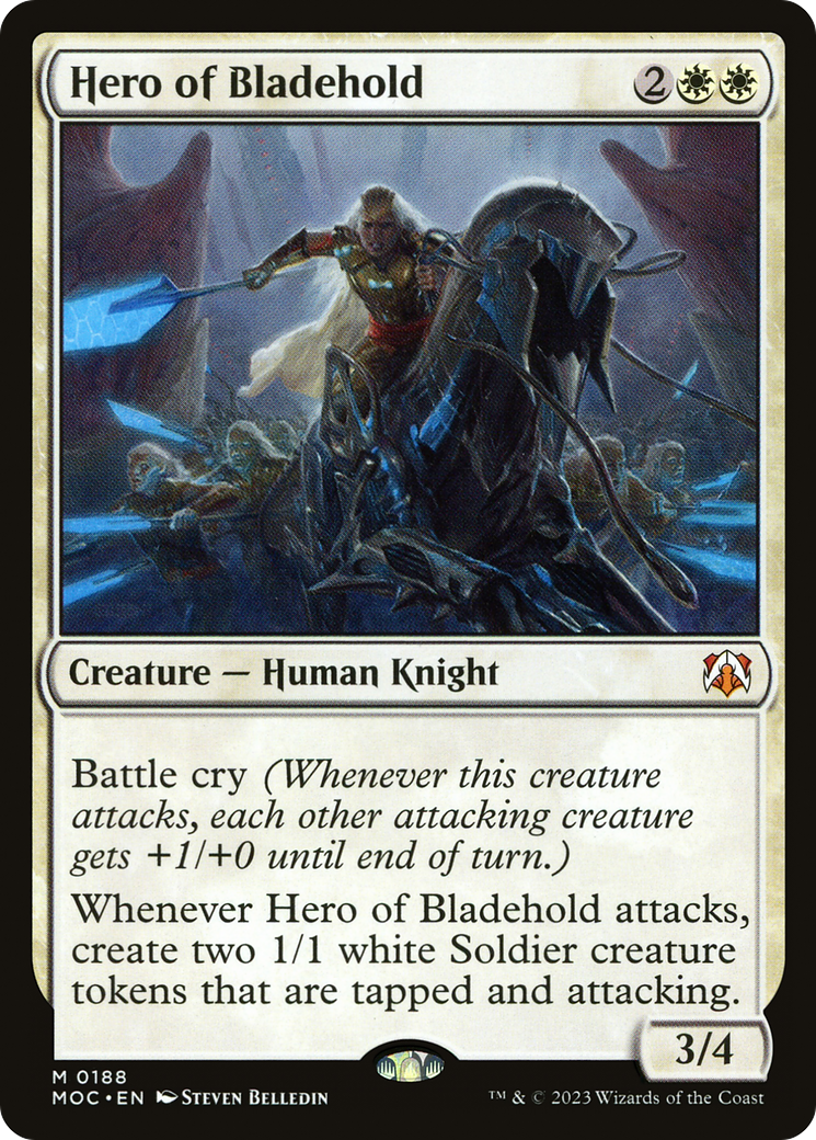 Image of Hero of Bladehold (MOC-188) - March of the Machine Commander