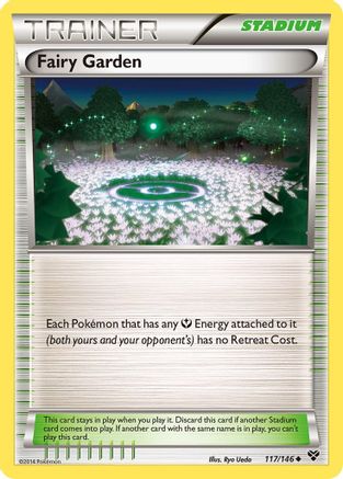 Image of Fairy Garden 117/146  XY Base Set - Uncommon