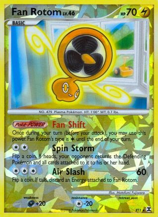 Image of Fan Rotom RT1  - Reverse Holofoil Rising Rivals - Ultra Rare