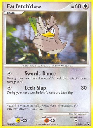 Image of Farfetch'd 049  Secret Wonders - Uncommon