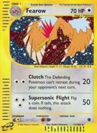 Image of Fearow (11) 011  - Reverse Holofoil Expedition - Holo Rare