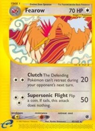 Image of Fearow (45) 045  - Reverse Holofoil Expedition - Rare