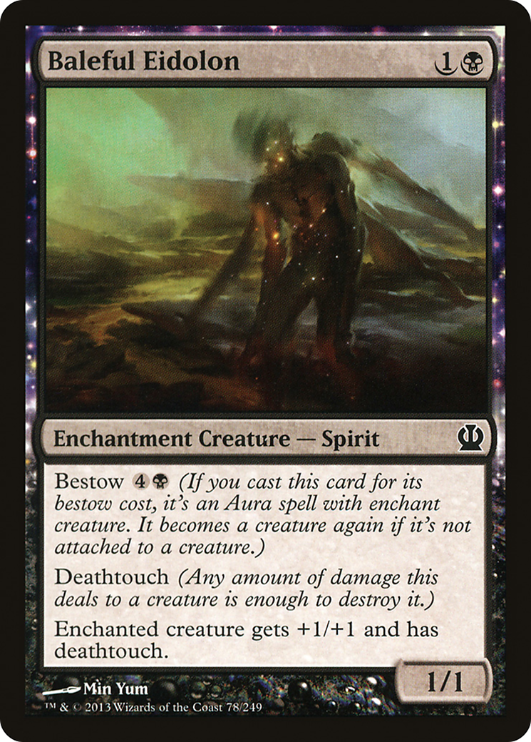 Image of Baleful Eidolon (THS-078) - Theros: (enchantment)