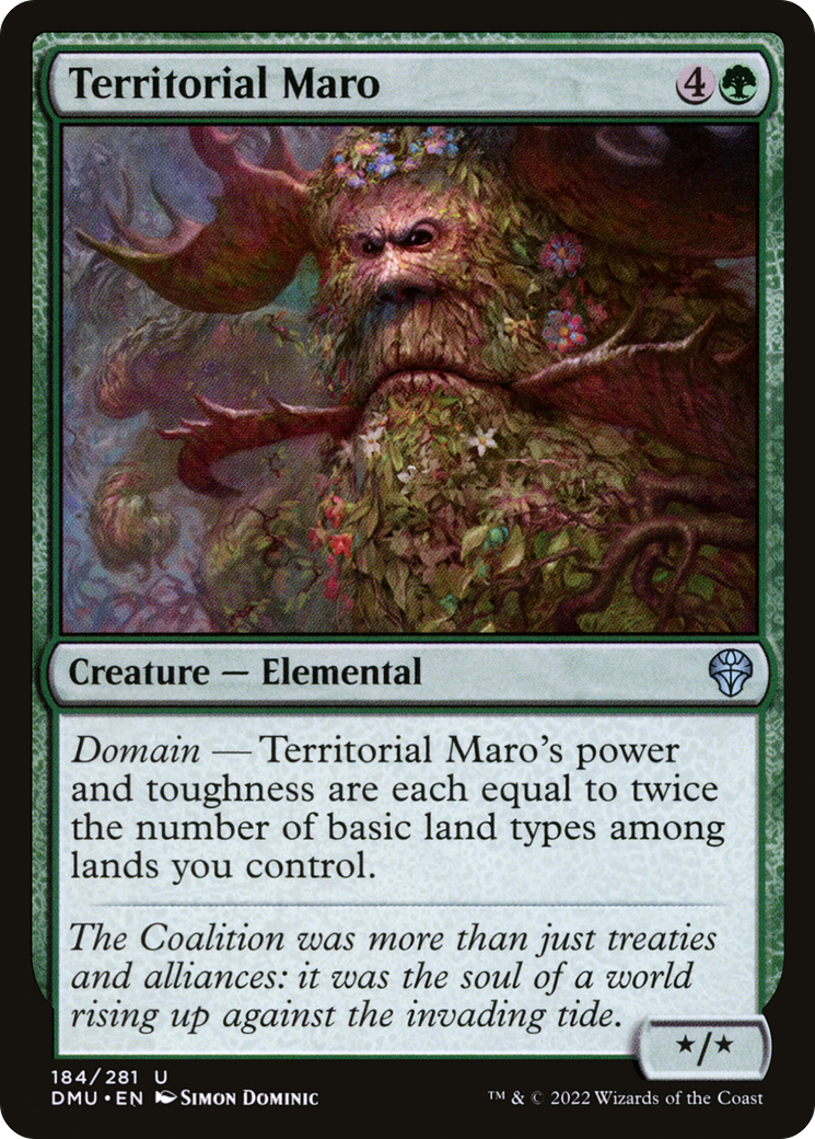 Image of Territorial Maro (DMU-184) - Dominaria United Foil