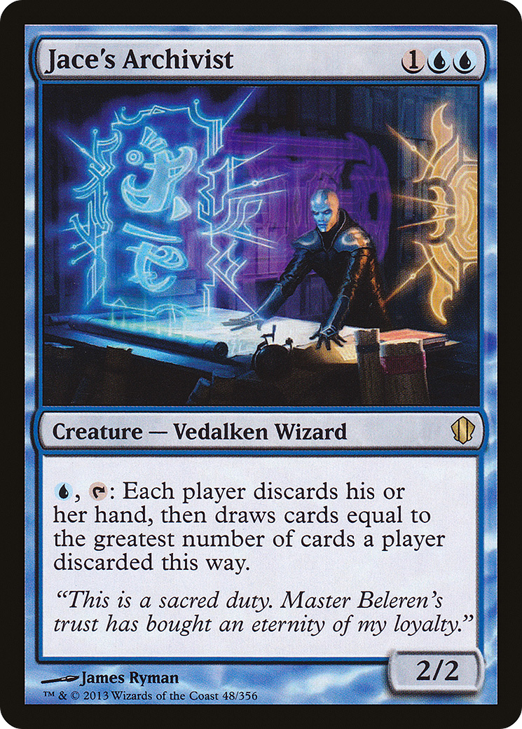 Image of Jace's Archivist (C13-048) - Commander 2013