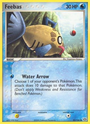 Image of Feebas 050/106  Emerald - Common