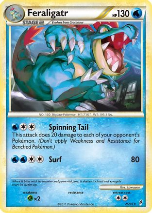 Image of Feraligatr 025  Call of Legends - Rare