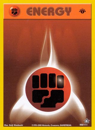 Image of Fighting Energy 106/111  - Unlimited Neo Genesis - Common
