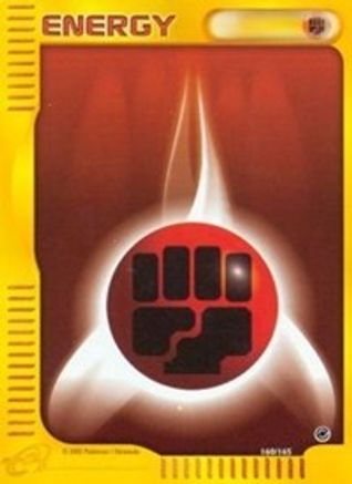 Image of Fighting Energy 160/165  - Reverse Holofoil Expedition - Common