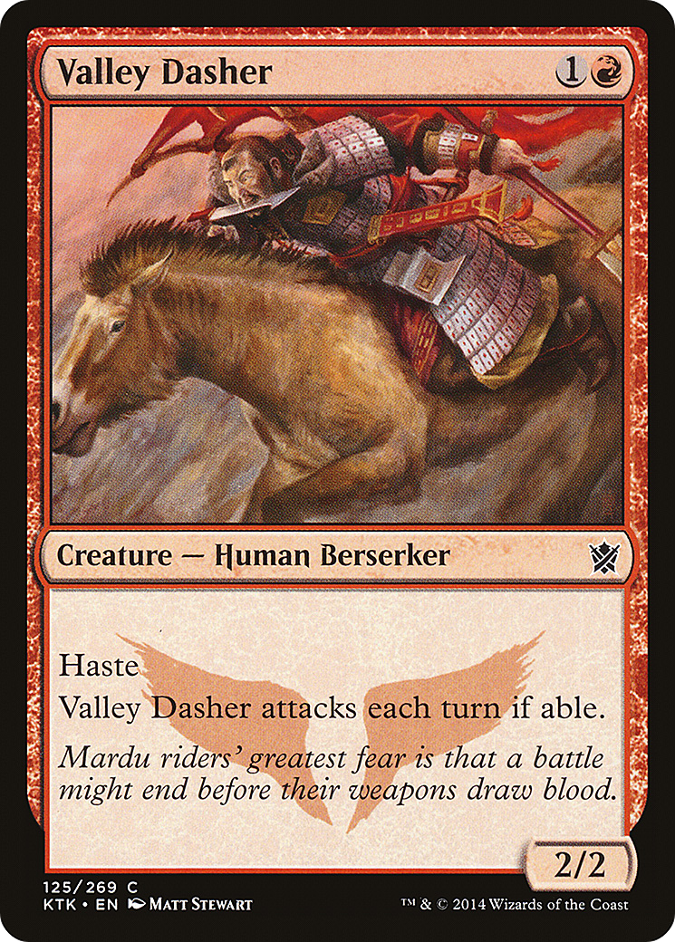 Image of Valley Dasher (KTK-125) - Khans of Tarkir